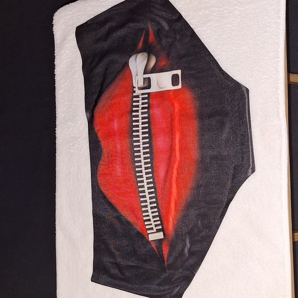 My Lips Are Sealed Women's XXL Panties - Picture 3 of 4